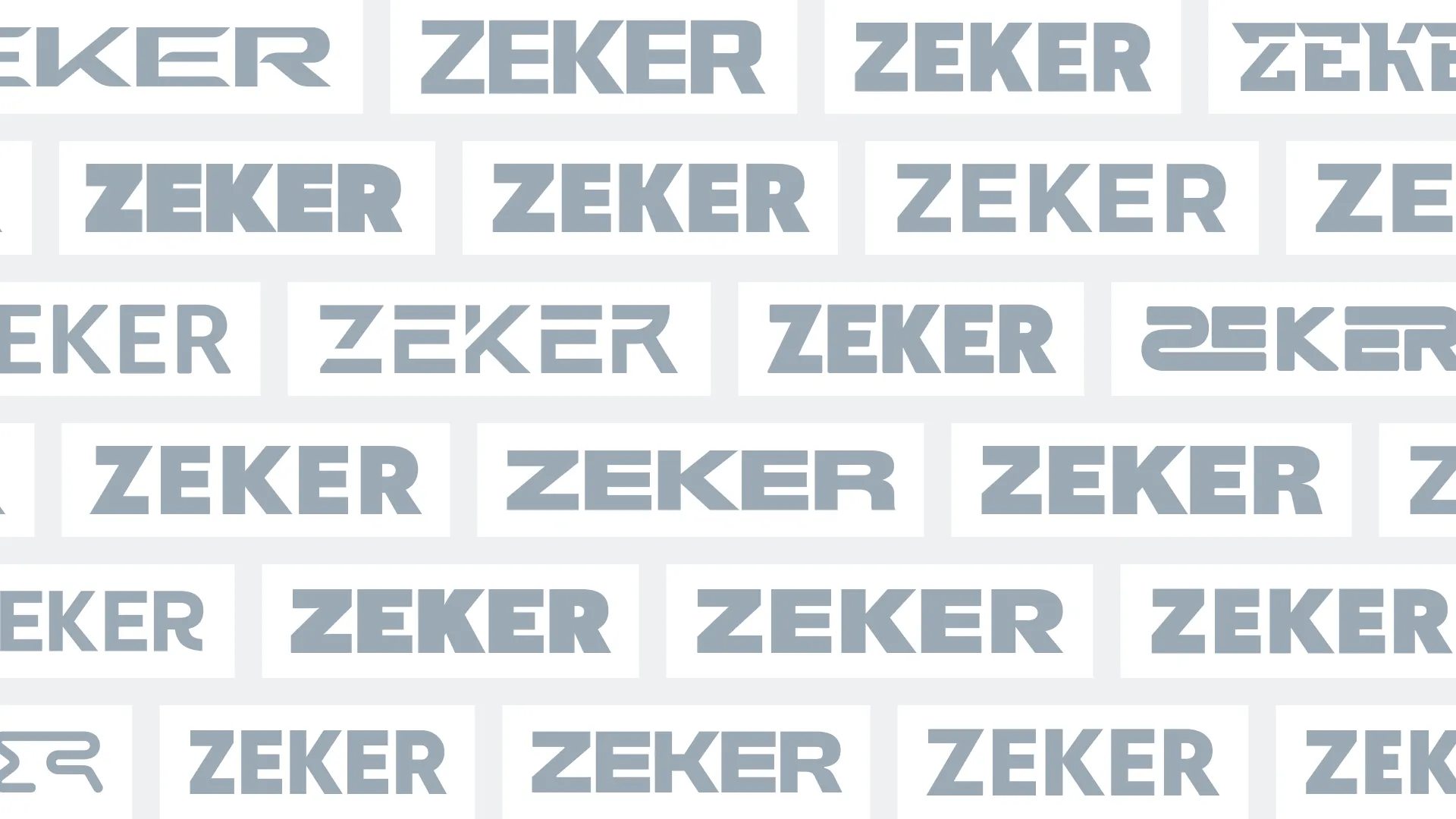 Various typefaces tried in order to decide on the direction, weight, and style of the logo concepts