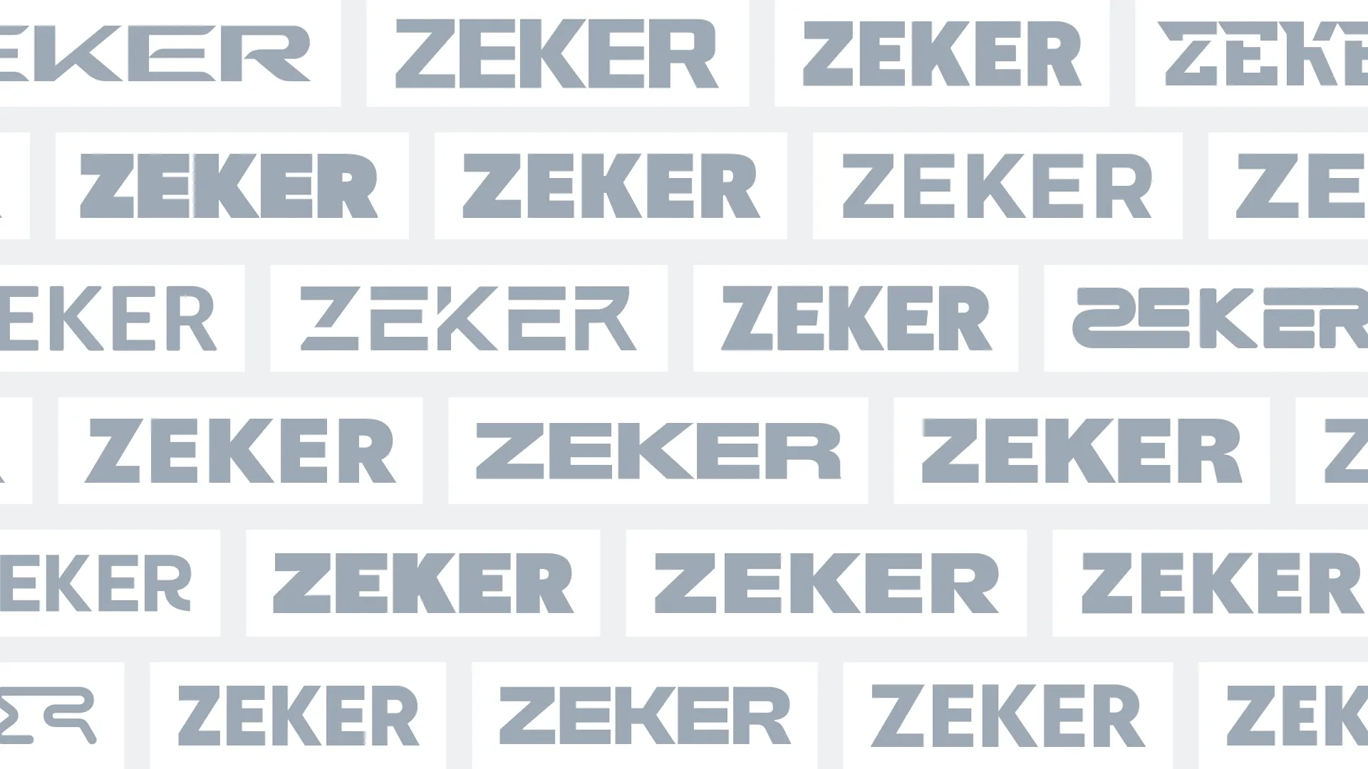 Various typefaces tried in order to decide on the direction, weight, and style of the logo concepts